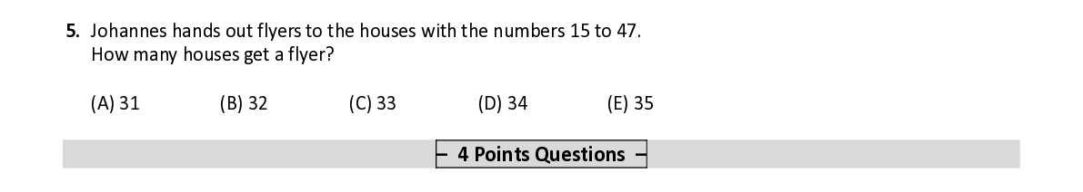 Question 5